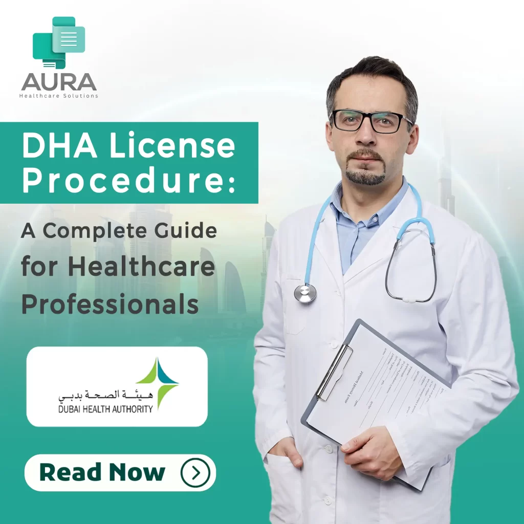 DHA License Procedure:  Guide for Healthcare Professionals